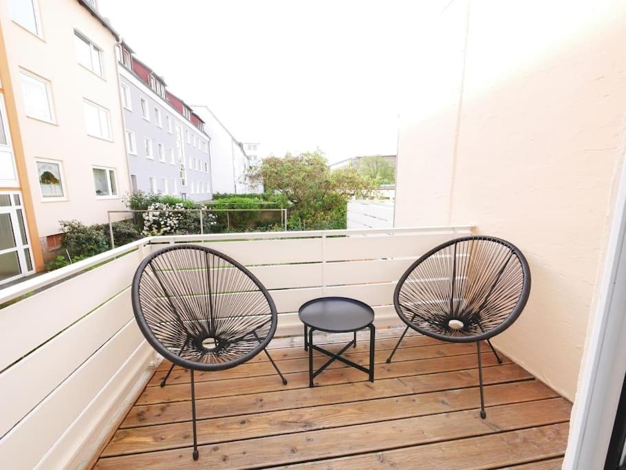 69 M², Zentral, Balkon, Stilvoll Appartement Osnabrück Buitenkant foto