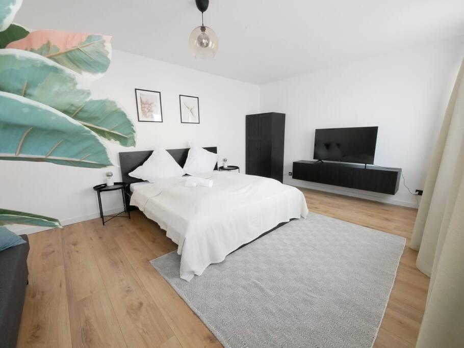 69 M², Zentral, Balkon, Stilvoll Appartement Osnabrück Buitenkant foto